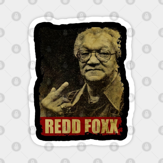 Redd Foxx - NEW RETRO STYLE Magnet by FREEDOM FIGHTER PROD