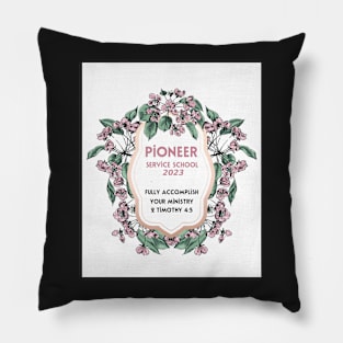 PIONEER SERVICE SCHOOL 2023 Pillow