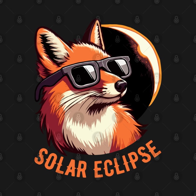 Solar Eclipse Fox by MoDesigns22 