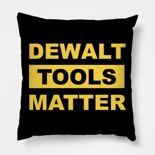 Dewalt Tools Matter Pillow