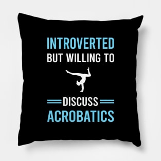 Introverted Acrobatics Acrobatic Pillow