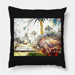 Kandinsky meets Cartagena, motif 8 Pillow