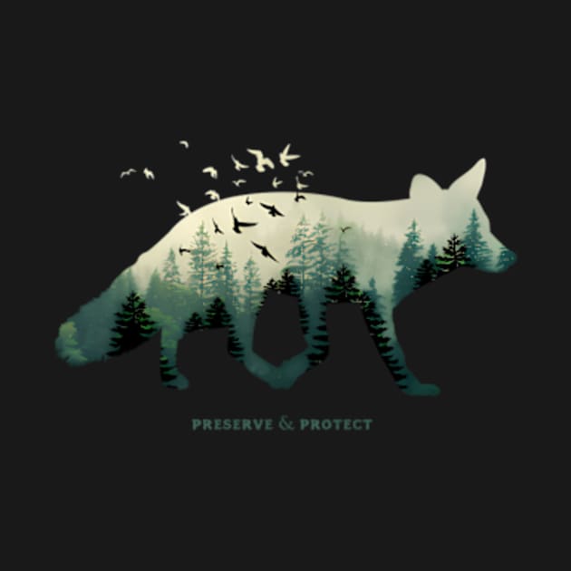 Preserve Protect National Park Fox Forest by Sink-Lux