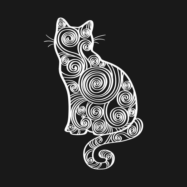 Quilling Cat Paper Art Cat Lover by gogo-jr