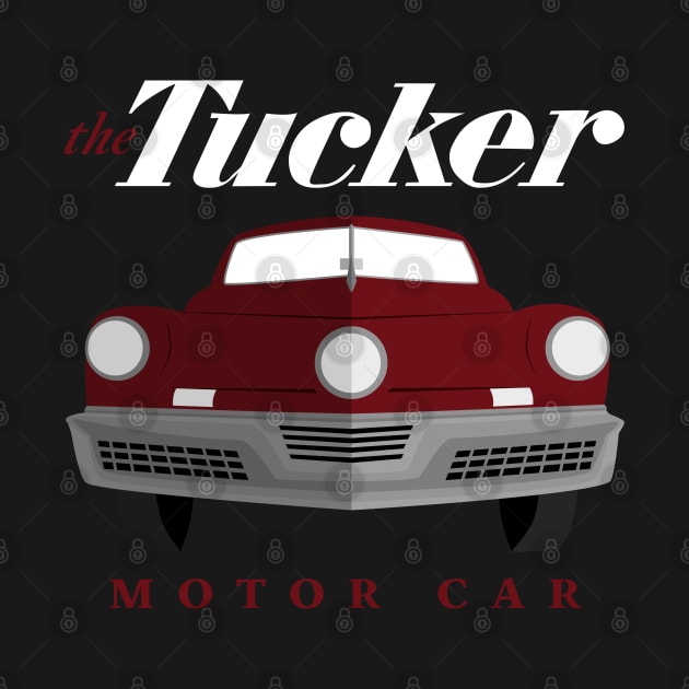 1948 Tucker Car Preston Tucker Maroon by carcinojen