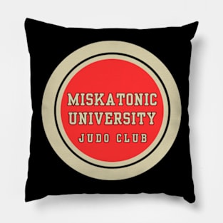 Miskatonic University Judo Club Pillow