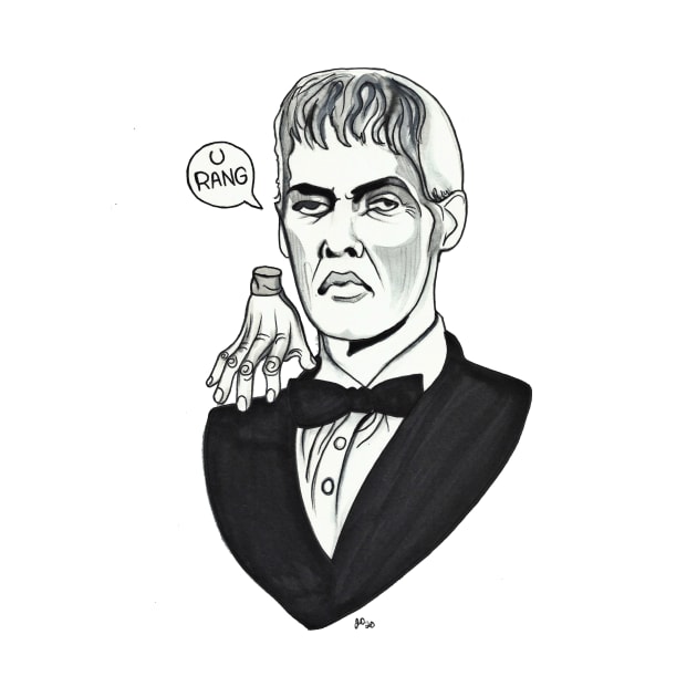 Lurch and Thing by jilliandohertyart