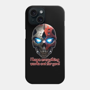 Scifi  Skeleton hellowen Phone Case