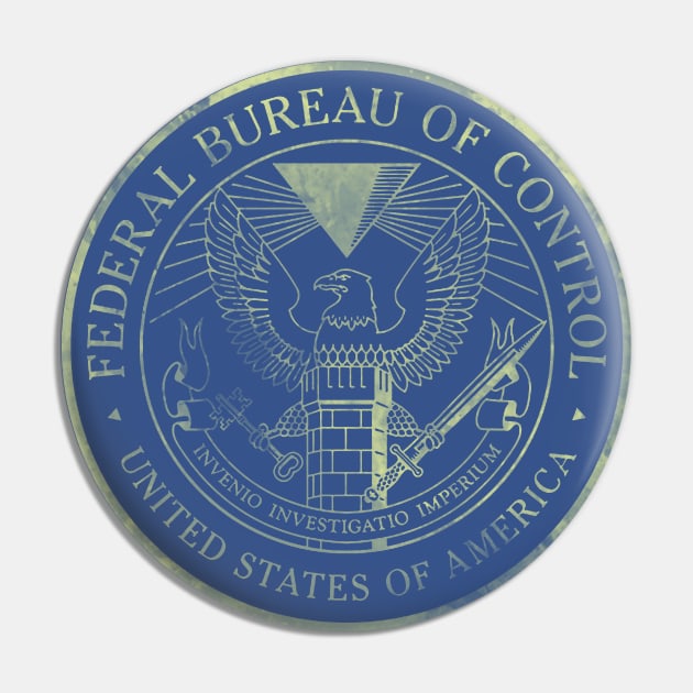 Federal Bureau of Control Pin by Manoss