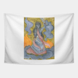 Goddess of war Tapestry