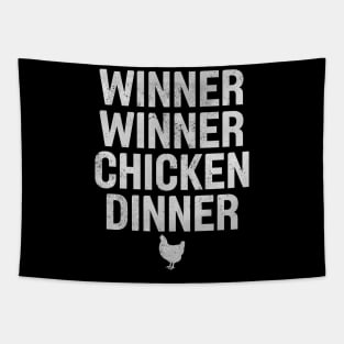 Winner Winner Chicken Dinner Distressed Tapestry