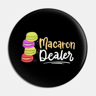 Macaron Dealer Dessert Pin