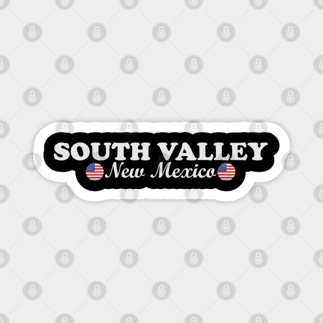 South Valley New Mexico Magnet by Eric Okore