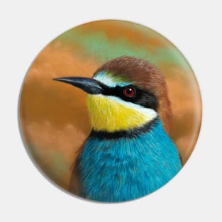 European bee-eater Pin