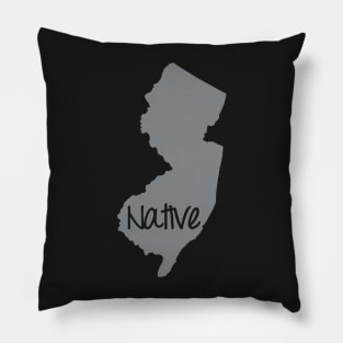 New Jersey Native NJ Pride Pillow