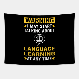 Warning Language Learning Tapestry