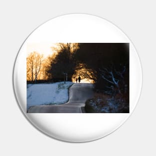 Winter Walk Pin