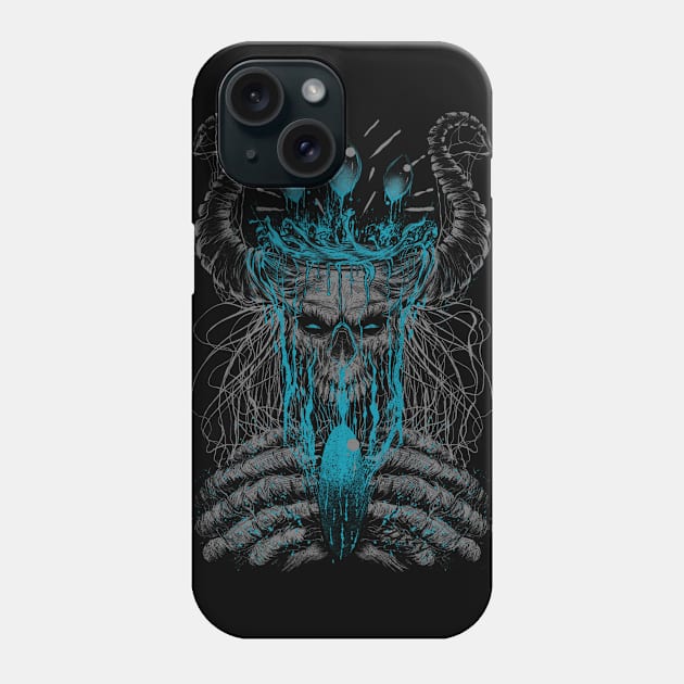 Design "Dark Aquarius" Blue Phone Case by Design Studio Classy