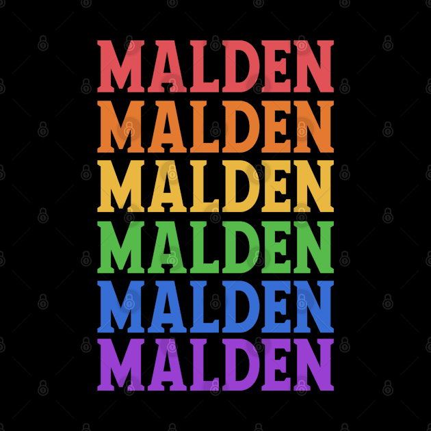 MALDEN COLORFUL XMAS CITY by OlkiaArt