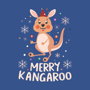 Joyful Kangaroo Kids Merry Kangaroo T-Shirt