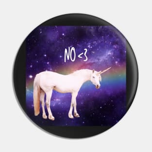 Unicorn says maintain your boundaries Pin