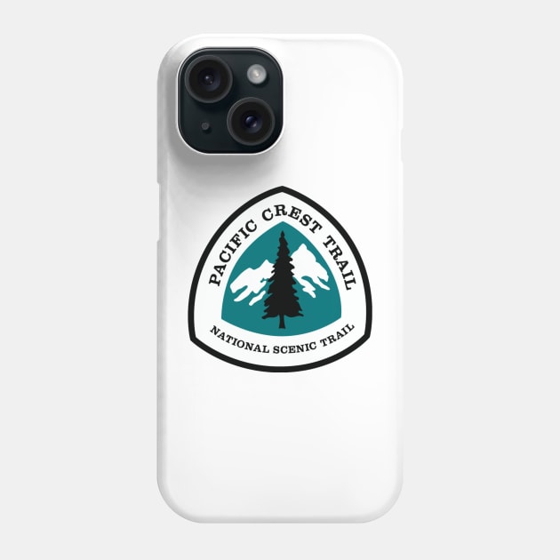 Pacific Crest Trail - PCT - National Scenic Trail - Thru Hiking Gift, Souvenir, Present, Hat, Shirt, Mug, Sticker, Bag, Etc Phone Case by cloudhiker