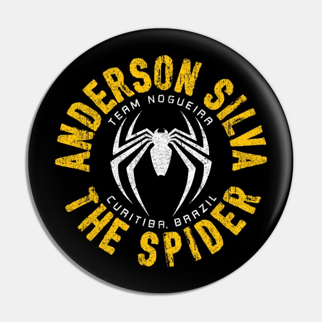 Anderson The Spider Silva Pin by huckblade