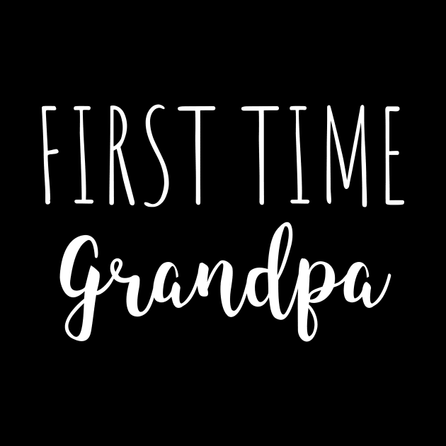 First Time Grandpa - Gift for Grandpa by WizardingWorld