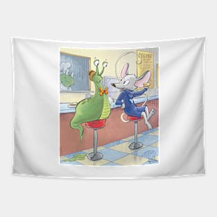 The Mouse and the Slug Tapestry