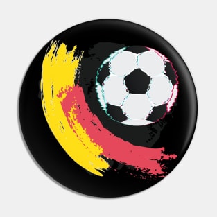 Glitch Football Ball and Strokes Pin