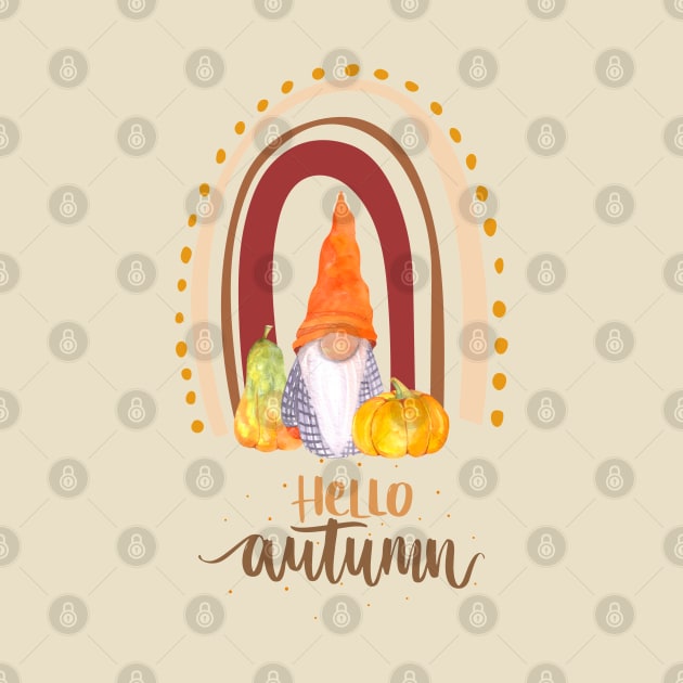 Hello Autumn by Cotton Candy Art