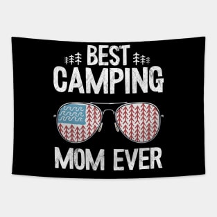 Best Camping Mom Ever Funny Camping Tapestry