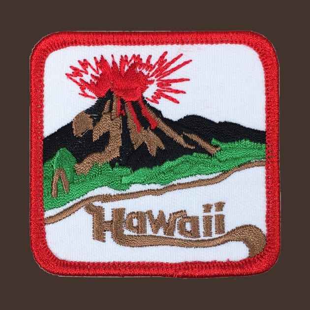 Hawaii Volcano Patch by HaleiwaNorthShoreSign