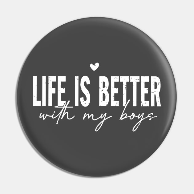 Life is better with my boys; boy mom; boy dad; all sons; boys; boy mum; mother of boys; father of boys; father; mother; fathers day gift; sons; all sons; mothers day gift; Pin by Be my good time