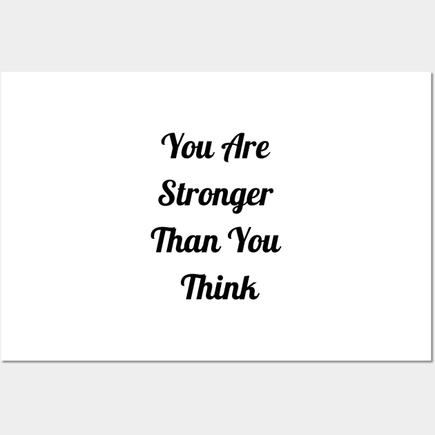 Self Care Sticker Self Love Quote You Are Stronger Than You Know