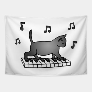 Piano Cat Tapestry