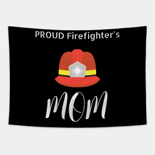 Proud Firefighter's Mom Tapestry