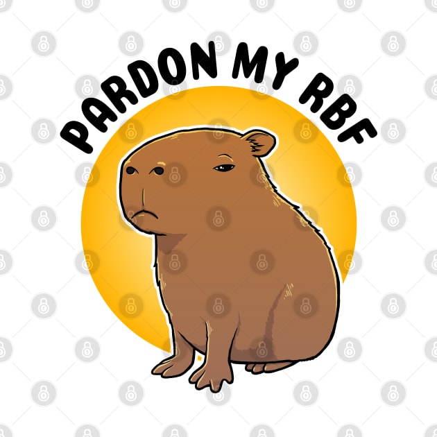 Pardon my RBF Capybara by capydays