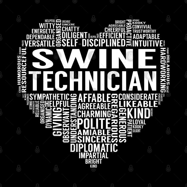 Swine Technician Heart by LotusTee