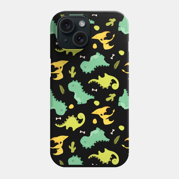 Cute Dinosaur Design Phone Case by SzlagRPG