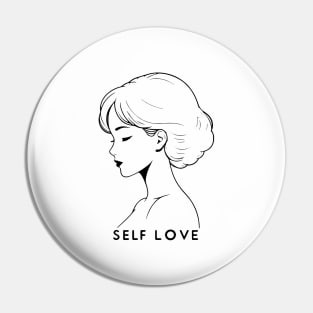 Self Love Strength Pin