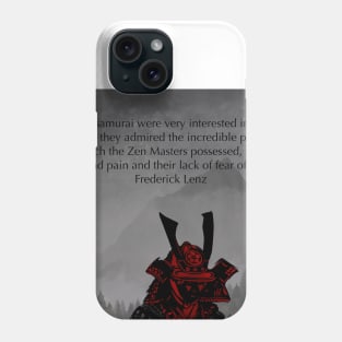 Bushido x Samurai Phone Case