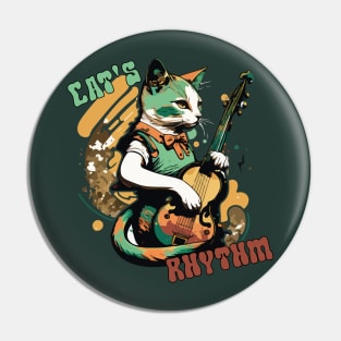 Cat's Rhythm Pin