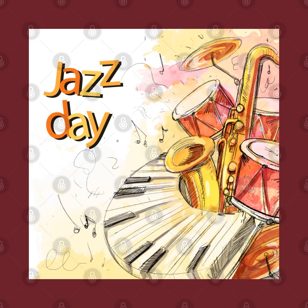 Jazz Day Music instrument by Mako Design 