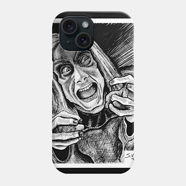 FRAIL: Never get out of bed again! (inktober) Phone Case by SaltyCult