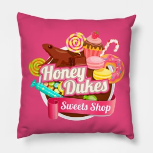 Honey Dukes Sweets Shop Pillow