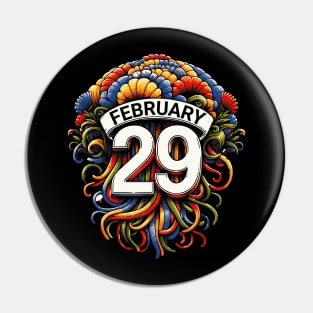 February 29 Leap Year Birthday Pin