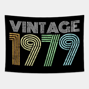 Vintage 1979 Retro 70's 40th Birthday Gift Tapestry