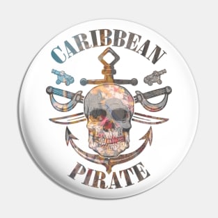 Caribbean pirates Pin