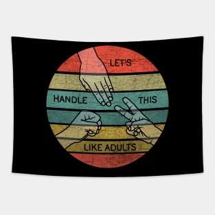 Rock paper scissors Tapestry